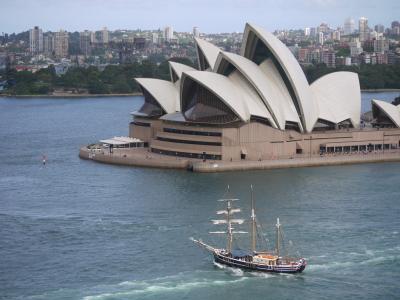 Opera building in Sydney Harbor