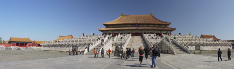 Forbidden City panorama