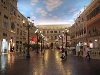Venetian casino mall in Macau