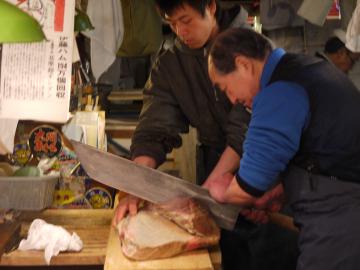 Tsujiki Fish Market in Tokyo